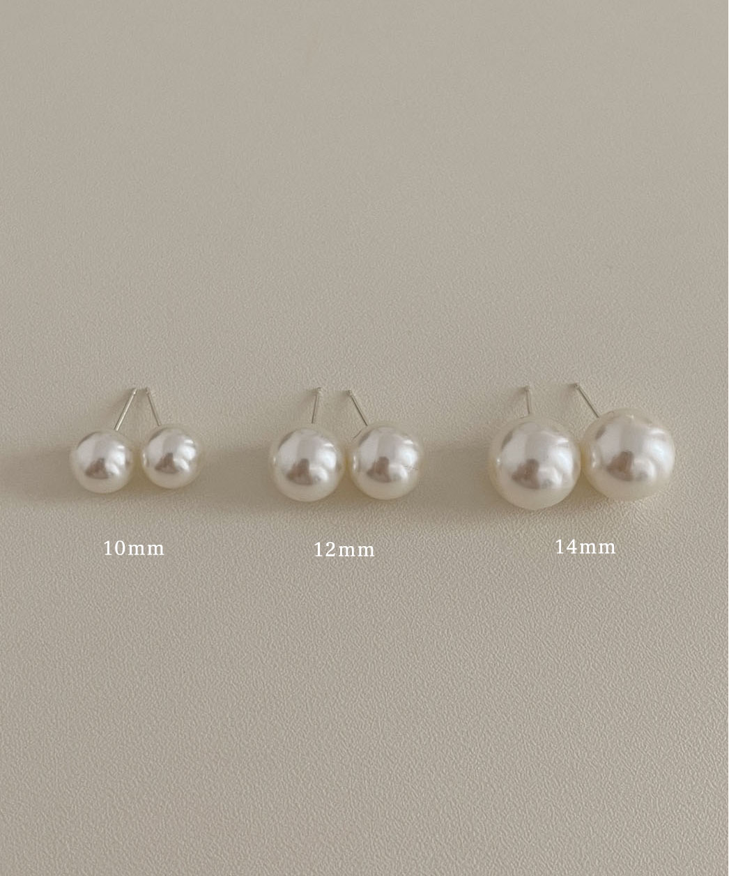*당일배송 [silver925/무배] 포인트 왕진주 볼드 귀걸이 (3type)